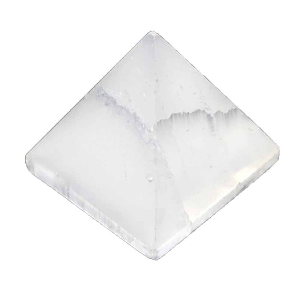 Selenite Pyramid – 1.6"