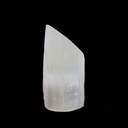Anker Selenite Lamp w/ Cord & Bulb – 6"