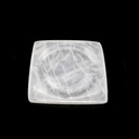 Square Selenite Charging Plate – 4"