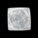 Square Selenite Charging Plate – 5"