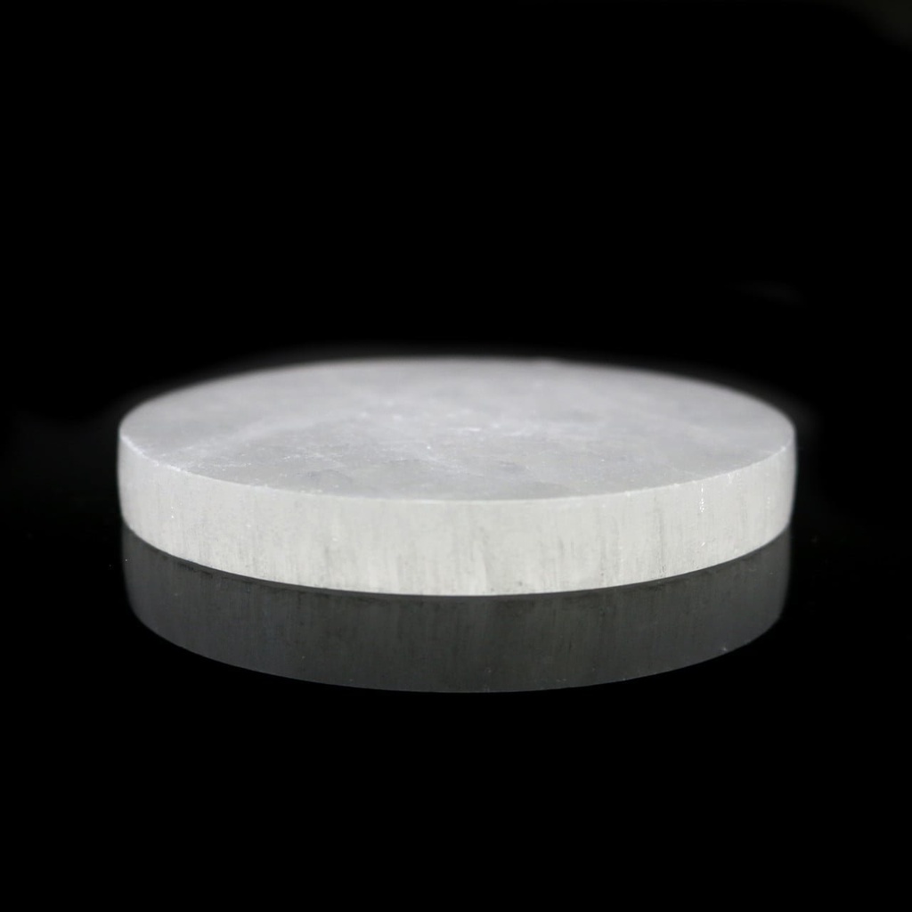 Round Selenite Charging Plate – 5"