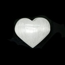 Heart Shaped Selenite Puff – 3"