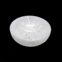 Round Selenite Smudge Bowl – 5"