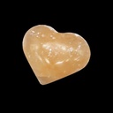 Orange Selenite Heart Puffs