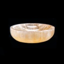 Orange Selenite Smudge Bowl – 6"