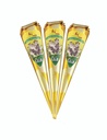AncientVeda Premium Gold Henna Cones – 30g