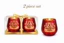 Laxmi Candle Holder – 4" / Set of 2