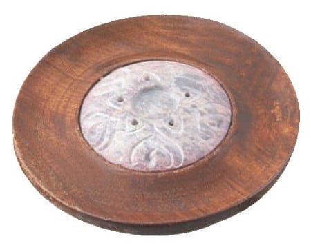 [ER4C] 4" Wooden Incense Burner