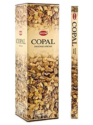 HEM Copal Square Incense Sticks – 25-Pack Box