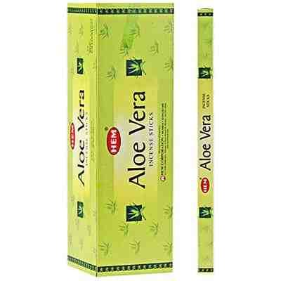 HEM Aloe Vera Square Incense Sticks – 25-Pack Box