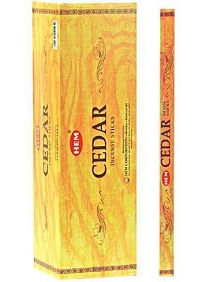 HEM Cedar Square Incense Sticks – 25-Pack Box