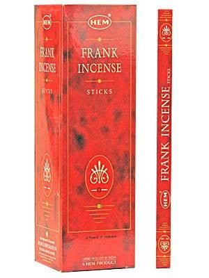 HEM Frankincense Square Incense Sticks – 25-Pack Box