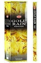 HEM Gold Rain Square Incense Sticks – 25-Pack Box