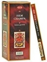 HEM Hem Champa Square Incense Sticks – 25-Pack Box