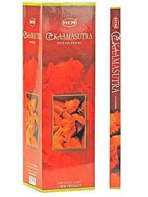 HEM Kamasutra Square Incense Sticks – 25-Pack Box