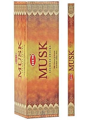 HEM Musk Square Incense Sticks – 25-Pack Box