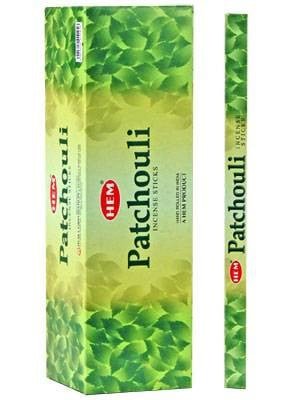 HEM Patchouli Square Incense Sticks – 25-Pack Box