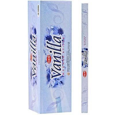 HEM Vanilla Square Incense Sticks – 25-Pack Box