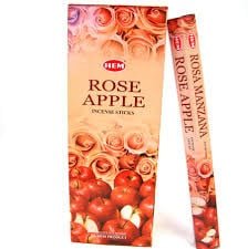 HEM Apple Rose Hexa Incense Sticks – 6-Pack Box