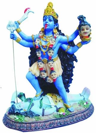 [10211] Maa Kali Resin Statue