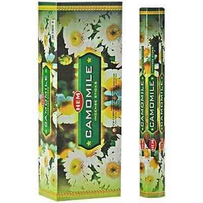 HEM Camomile Hexa Incense Sticks – 6-Pack Box