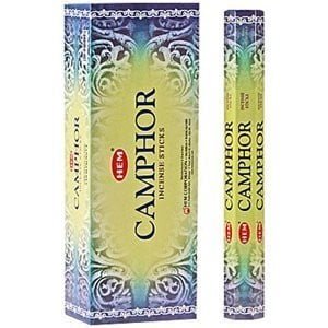 HEM Camphor Hexa Incense Sticks – 6-Pack Box