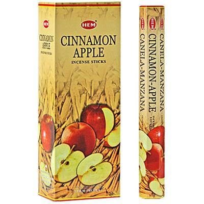 HEM Cinnamon Apple Hexa Incense Sticks – 6-Pack Box