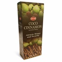 HEM Coconut Cinnamon Hexa Incense Sticks