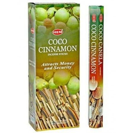HEM Coco Tangerine Hexa Incense Sticks – 6-Pack Box