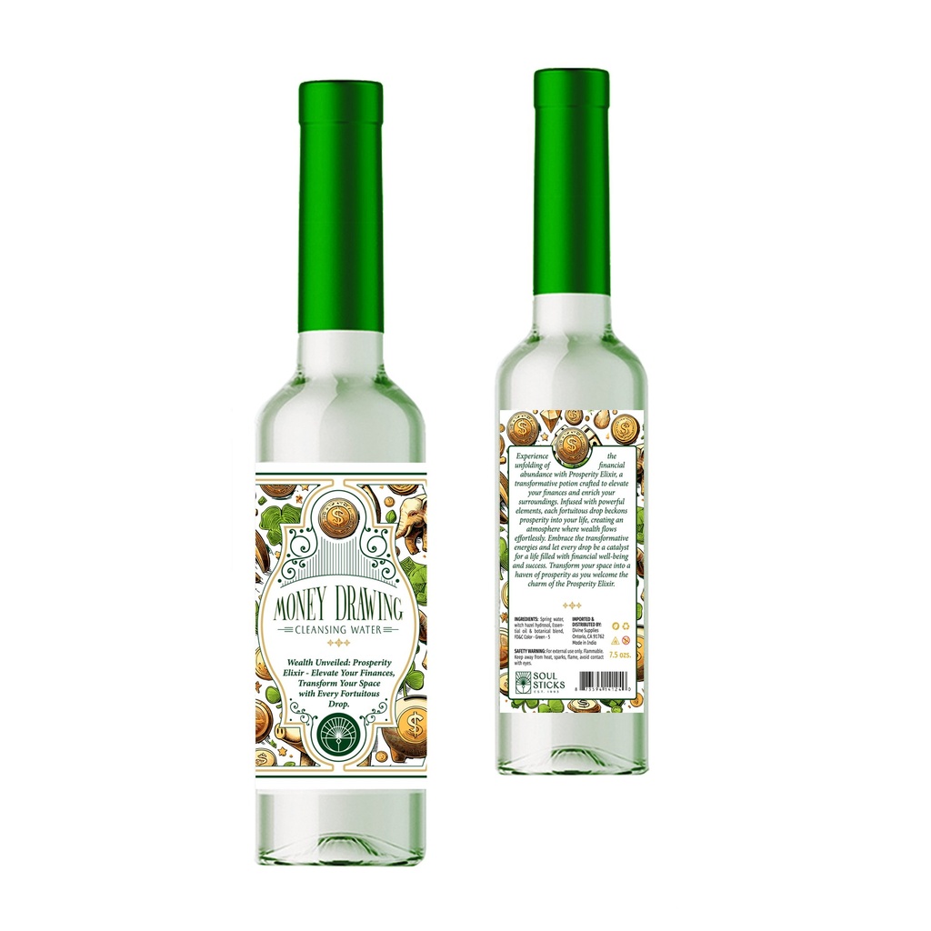 [14124] Money Drawing Cleansing Water – 7.5 oz