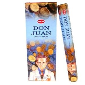 HEM Don Juan Hexa Incense Sticks – 6-Pack Box
