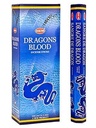 HEM Dragon's Blood Blue Hexa Incense Sticks – 6-Pack Box