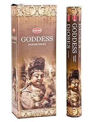 HEM Goddess Hexa Incense Sticks – 6-Pack Box