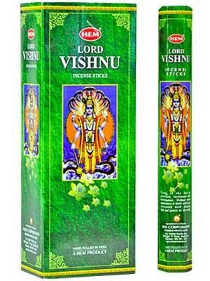 HEM Lord Vishnu Hexa Incense Sticks – 6-Pack Box