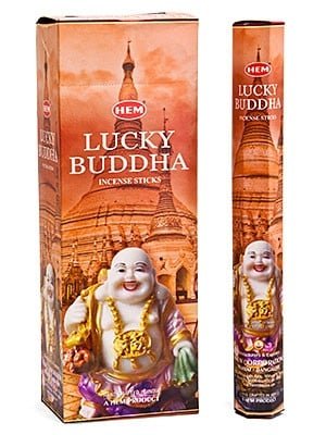 HEM Lucky Buddha Hexa Incense Sticks – 6-Pack Box