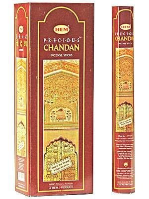 HEM Precious Chandan Hexa Incense Sticks – 6-Pack Box
