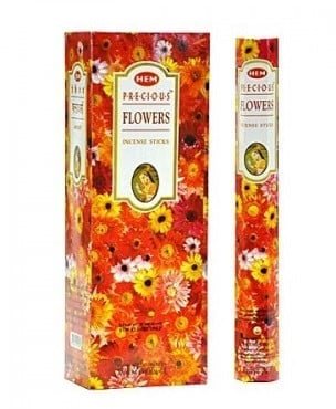 HEM Precious Flowers Hexa Incense Sticks – 6-Pack Box