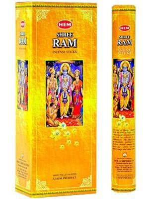[H220-SHREERAM] HEM Shree Ram Hexa Incense Sticks – 6-Pack Box