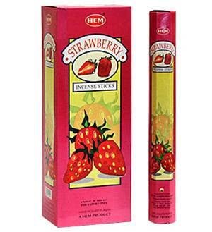 [H220-STRAWBERRY] HEM Strawberry Hexa Incense Sticks – 6-Pack Box