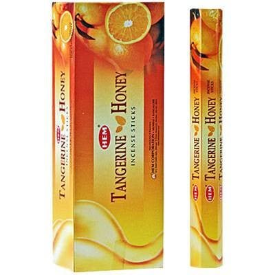 [H220-TANGERINEHONEY] HEM Tangerine Honey Hexa Incense Sticks – 6-Pack Box