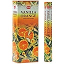 HEM Vanilla Orange Hexa Incense Sticks – 6-Pack Box
