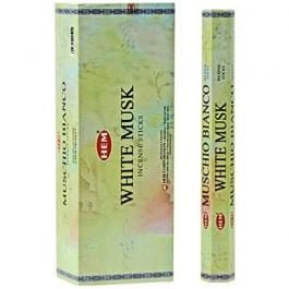 [H220-WHITEMUSK] HEM White Musk Hexa Incense Sticks – 6-Pack Box