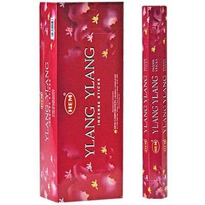 [H220-YLANGYLANG] HEM Ylang Ylang Hexa Incense Sticks – 6-Pack Box