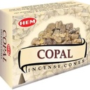 HEM Copal Incense Cones – 12-Pack Box