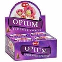 HEM Opium Incense Cones – 12-Pack Box