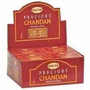 HEM Precious Chandan Incense Cones – 12-Pack Box