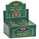 HEM Precious Musk Incense Cones – 12-Pack Box