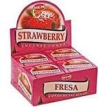 [H400-STRAWBERRY] HEM Strawberry Incense Cones – 12-Pack Box