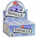 HEM Vanilla Incense Cones – 12-Pack Box