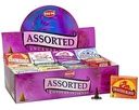 Assorted HEM Incense Cone Display – 48-Pack